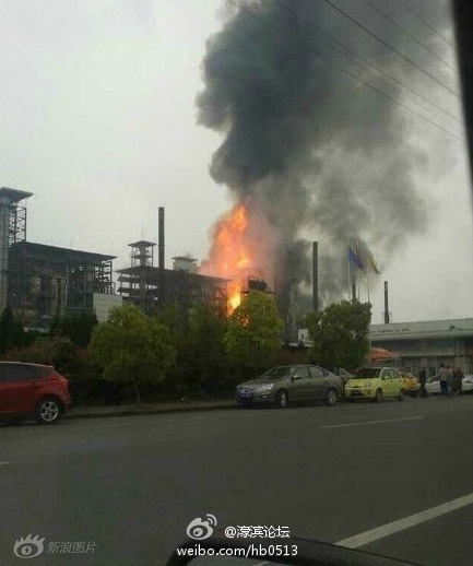 江蘇如皋雙馬化工廠爆炸