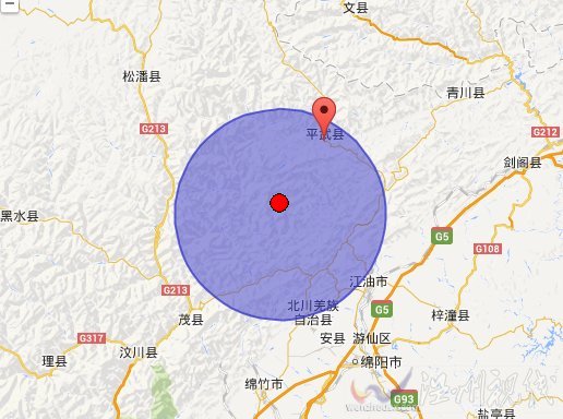 綿陽(yáng)北川3.0級(jí)地震