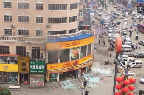 黑龍江爆炸案 快餐店爆炸造成2名警察受傷