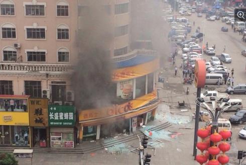 黑龍江爆炸案 快餐店爆炸造成2名警察受傷