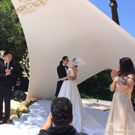 潘石屹兒子潘瑞結婚現場