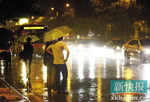 廣州暴雨