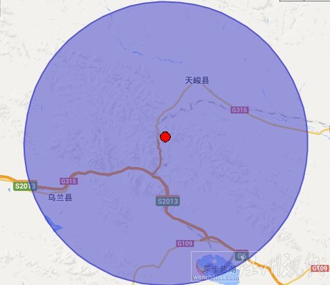 天峻縣地震