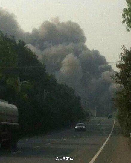 溧陽爆炸是謠言 化工廠油桶自燃被誤認為爆炸