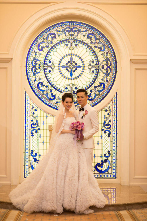 戚薇與李承鉉美國完婚
