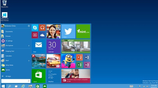 微軟發布win10操作系統