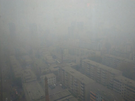 沈陽霧霾指數爆表