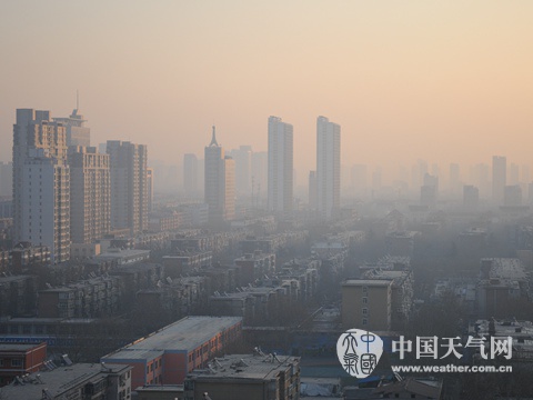 北京霧霾河北霧霾持續，華北黃淮地區多地出現霧霾天氣