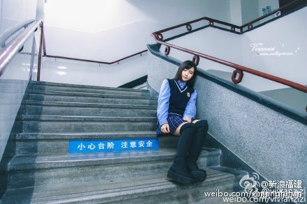 廈門校服女神名叫鄭凌莉