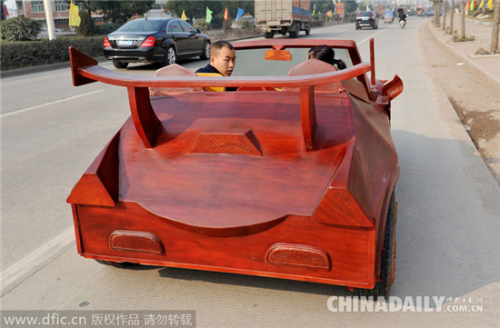 自制敞篷跑車