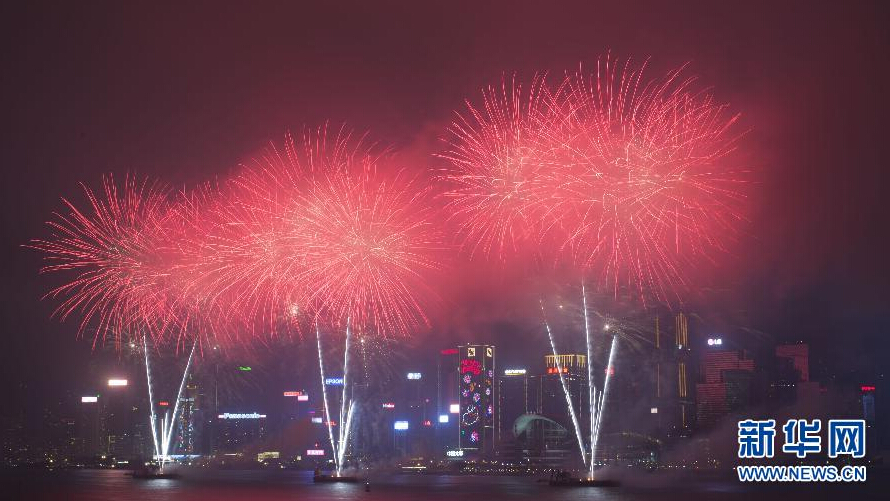 香港農歷新年煙花