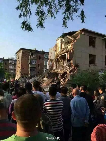 葫蘆島樓房爆炸