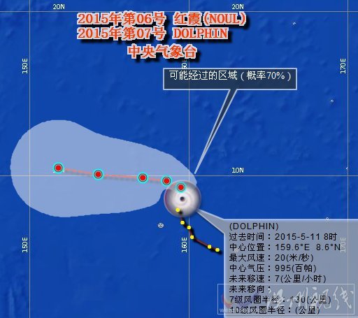 臺風白海豚