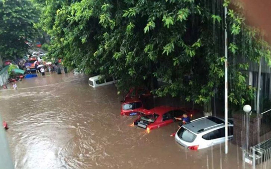 瀘州全境普降暴雨