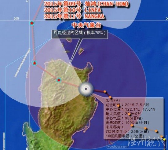 臺(tái)風(fēng)蓮花登陸呂宋島