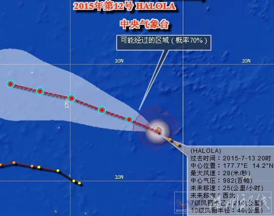 臺(tái)風(fēng)哈洛拉最新消息