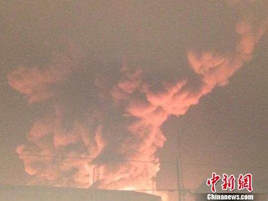 柳州加工廠起火