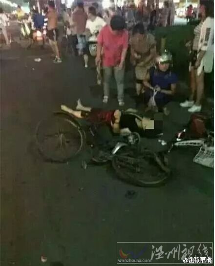 濰坊一越野車連續撞人逃逸