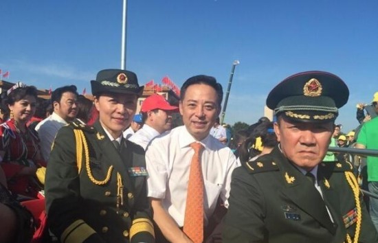受邀2015閱兵現(xiàn)場(chǎng)觀禮的明星