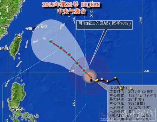 臺風杜鵑路徑