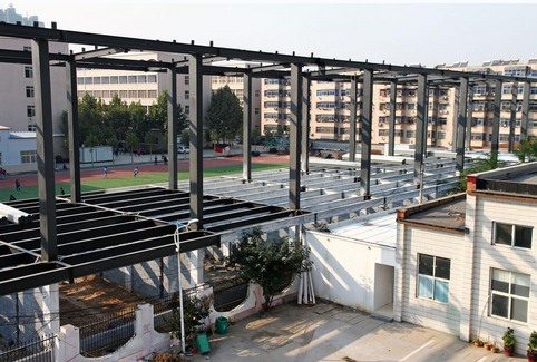 鄭州高校違章建筑