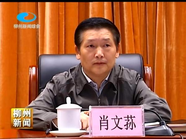 廣西柳州市長(zhǎng)肖文蓀落水死亡