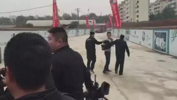 鄭州樓盤著火