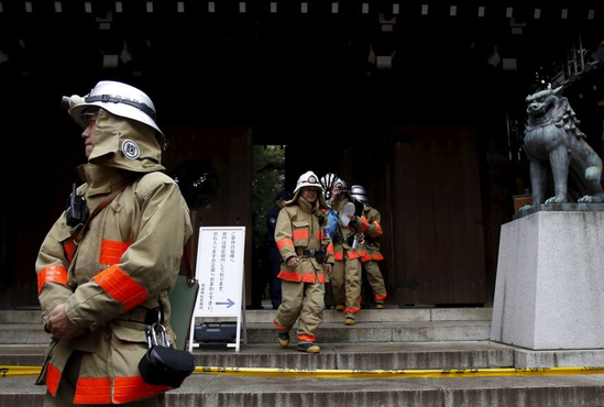 靖國神社發生爆炸