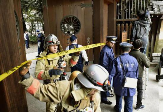 靖國神社發生爆炸
