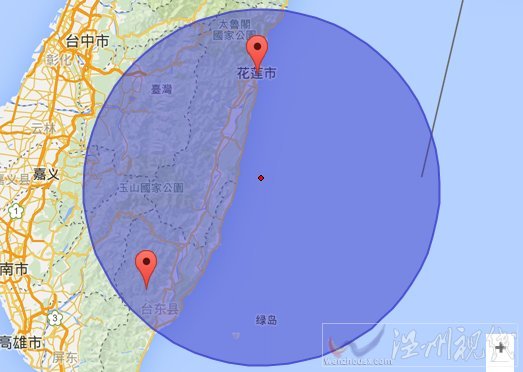 臺(tái)東縣海域地震