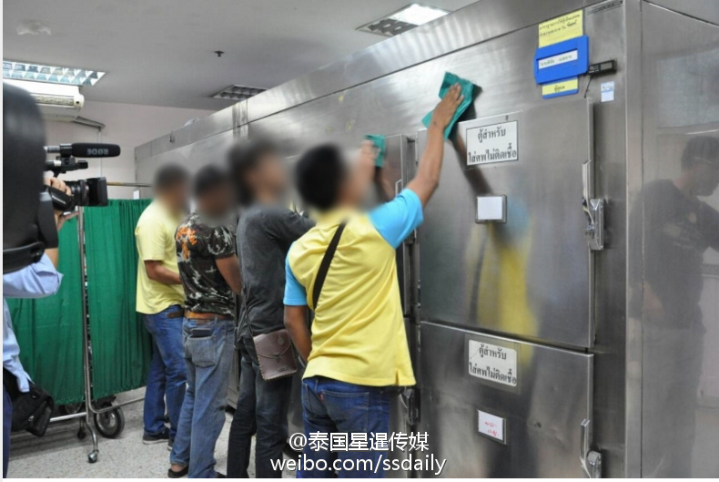 泰國兩千人被送太平間做義工