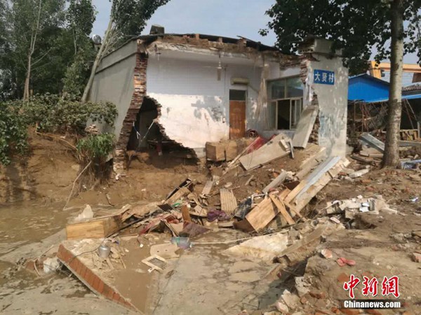 河北省暴雨洪澇災害致114人遇難