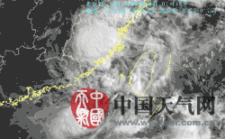 臺風尼伯特衛星云圖