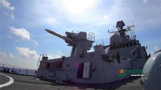 中國海軍三大艦隊南海軍事演習