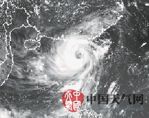 妮妲臺(tái)風(fēng)眼縮小
