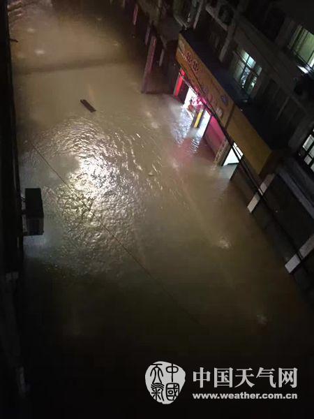 臺(tái)風(fēng)鲇魚(yú)影響平陽(yáng)水頭暴雨內(nèi)澇變水城