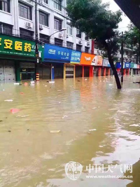 臺(tái)風(fēng)鲇魚(yú)影響平陽(yáng)水頭暴雨內(nèi)澇變水城