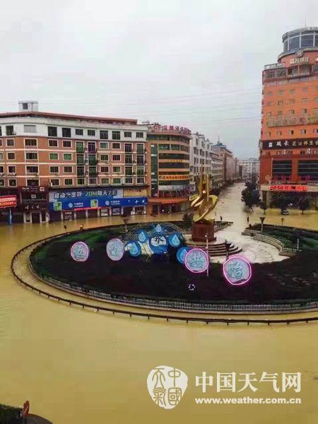 臺(tái)風(fēng)鲇魚(yú)影響平陽(yáng)水頭暴雨內(nèi)澇變水城