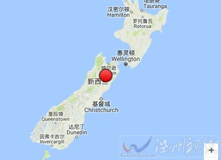 新西蘭8.0級(jí)地震
