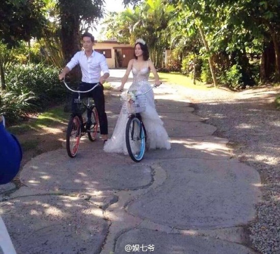 劉翔吳莎低調完婚