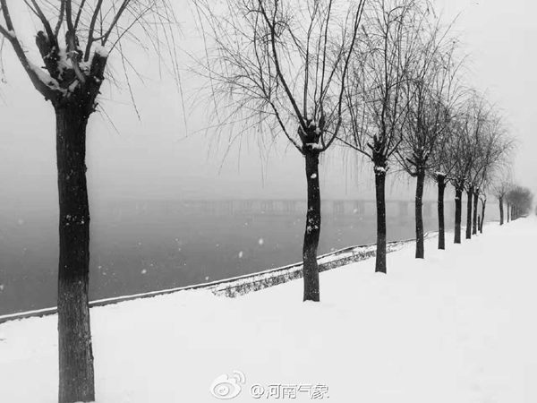 河南濃霧暴雪 春運(yùn)受影響
