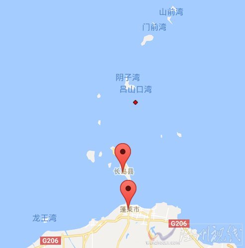 長(zhǎng)島海域地震