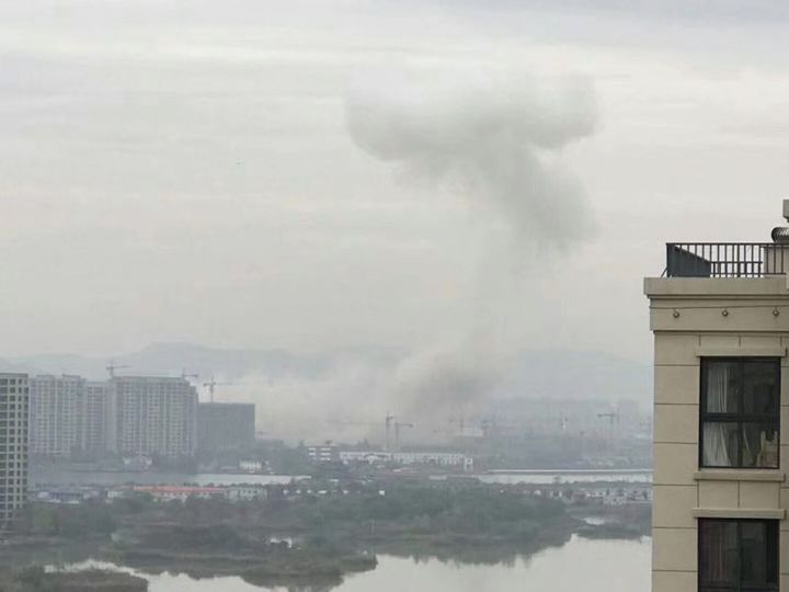 寧波市江北區莊橋街道爆炸