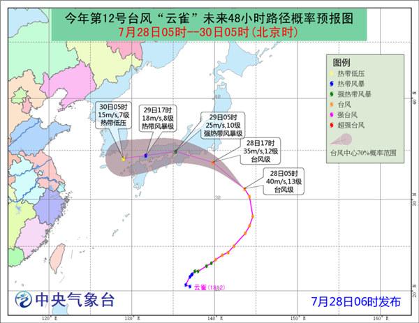 云雀臺(tái)風(fēng)路徑預(yù)報(bào)圖