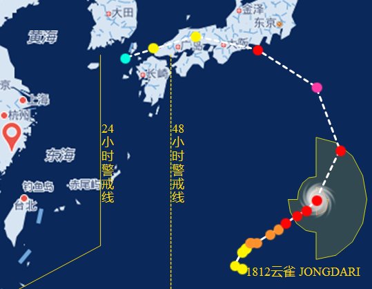 臺(tái)風(fēng)云雀路徑