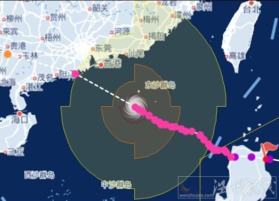 臺風(fēng)山竹將登陸廣東臺山到陽江