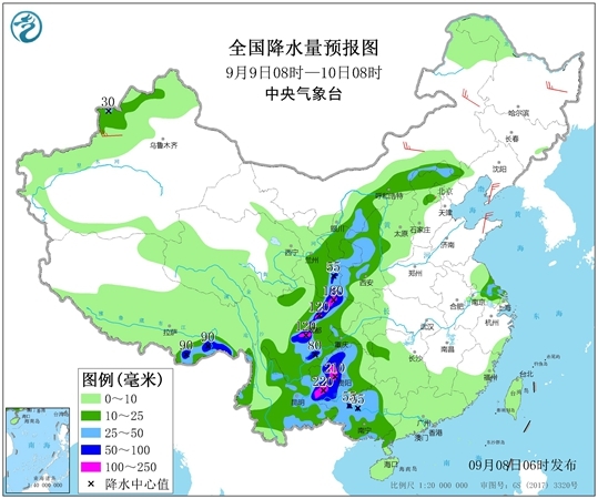 川陜甘等【5省】有暴雨 南方下周秋老虎逞威
