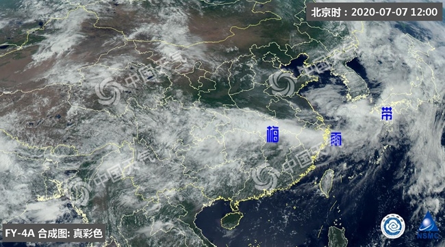 衛星之眼揭秘“暴力”梅雨真容 這雨到底要下到啥時候？
