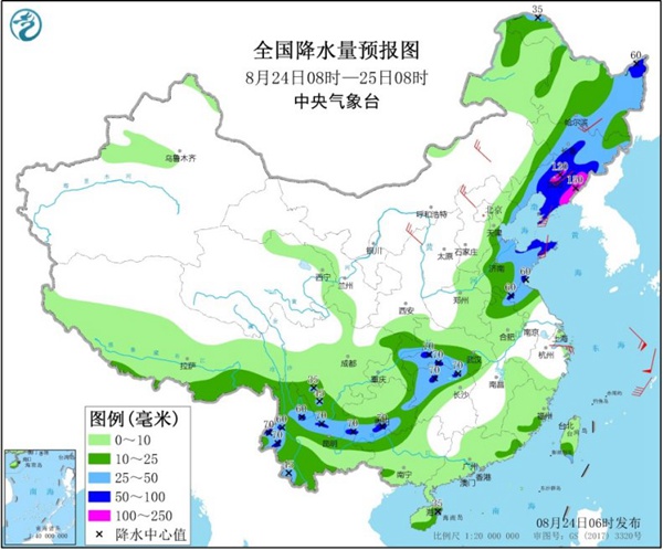 今天東北雨勢最猛大到暴雨成片 臺風“巴威”繼續北上