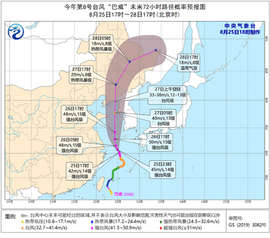 臺(tái)風(fēng)巴威登陸遼寧